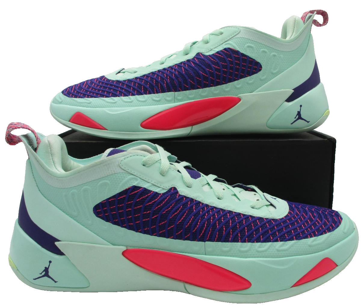 Jordan Luka 1 Shoes Mens Size 15 Green Purple Basketball Sneakers DN1772-305 1T10