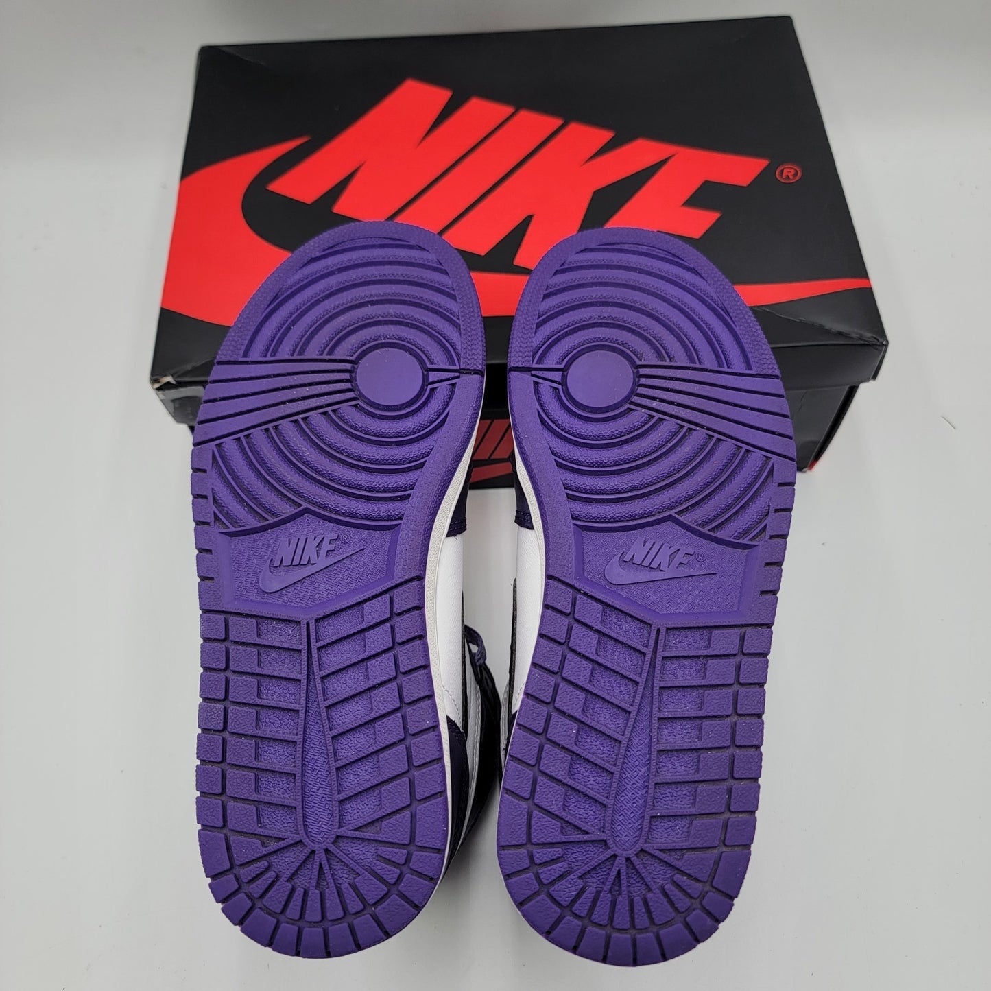 Air Jordan 1 Retro High OG Court Purple 2.0 555088-500 Men's 8 OG All Preowned4