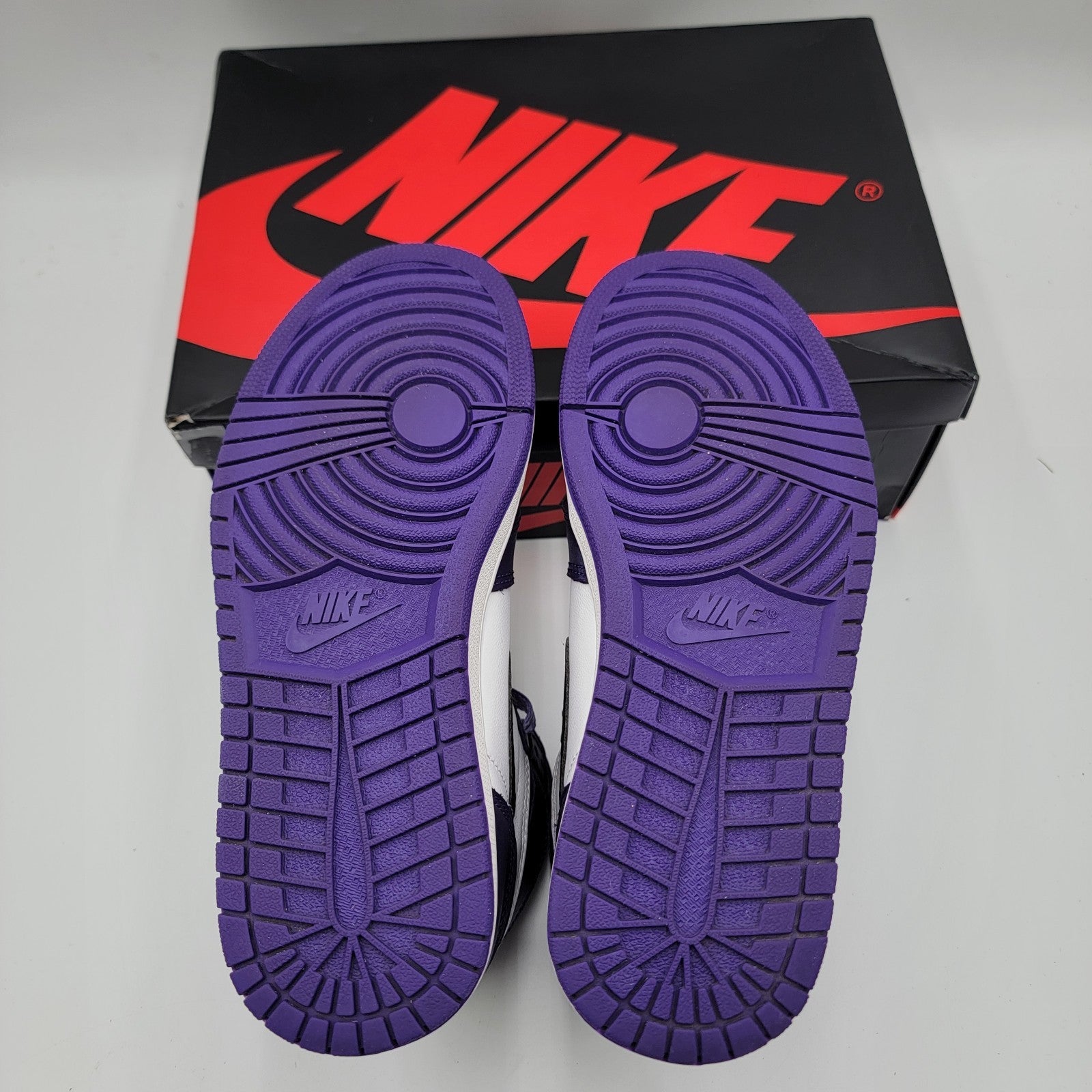 Air Jordan 1 Retro High OG Court Purple 2.0 555088-500 Men's 8 OG All Preowned4