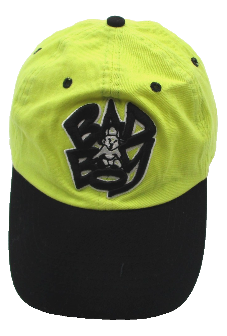 Headgear Classics Bad Boy Hat Cap Strap Back Mens One Size Yellow Black Dad4