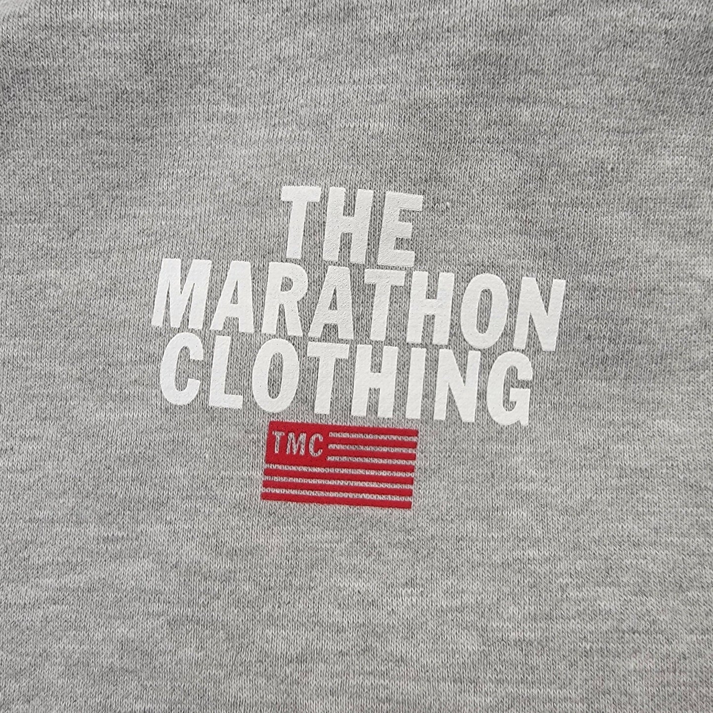 The Marathon Clothing Gray Hoodie Mens Sz S 3