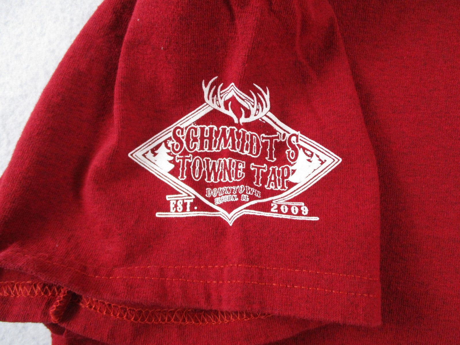 Elburn Fall Classic Car Show Shirt Mens XL Red Lions Club 2024 Tee Illinois3