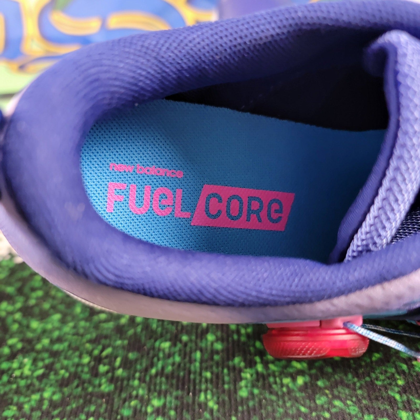 New Balance Fuel Core Reveal v3 BOA Purple Blue Kids Sz 77
