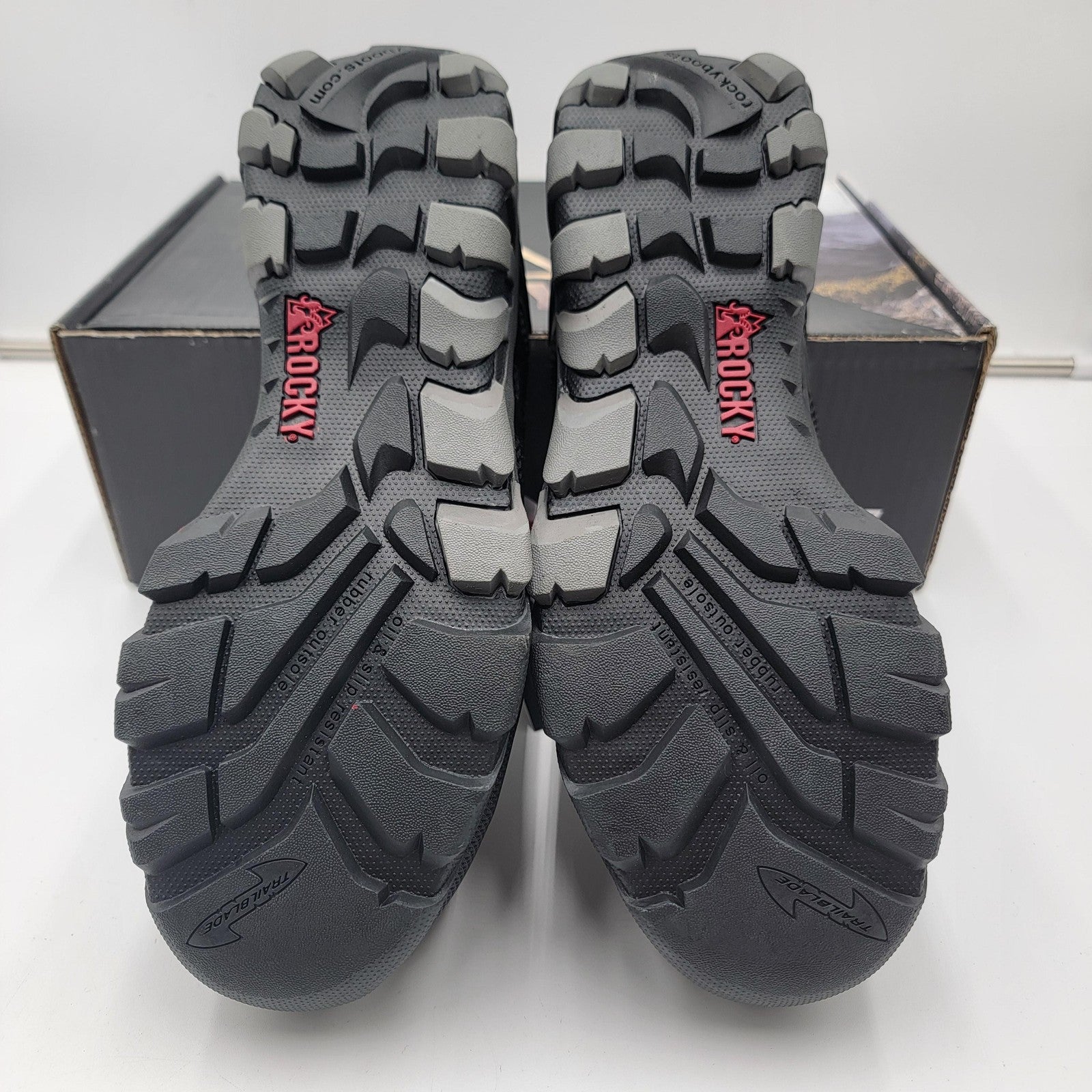 Rocky Trailblade Shoes Mens Size 10.5 Black Composite Toe Work ASTM F2413 EH4