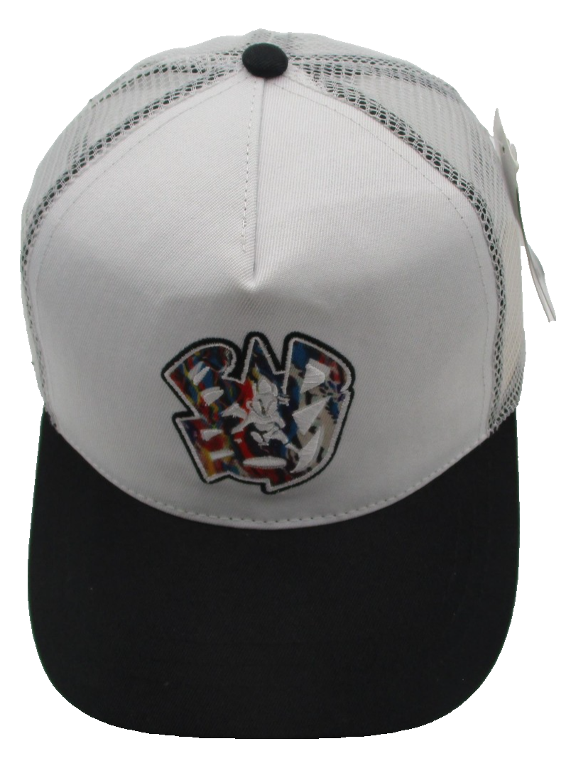 Notorious BIG Bad Boy Records Hat Cap Snap Back Men OSFM White Headgear Classics4