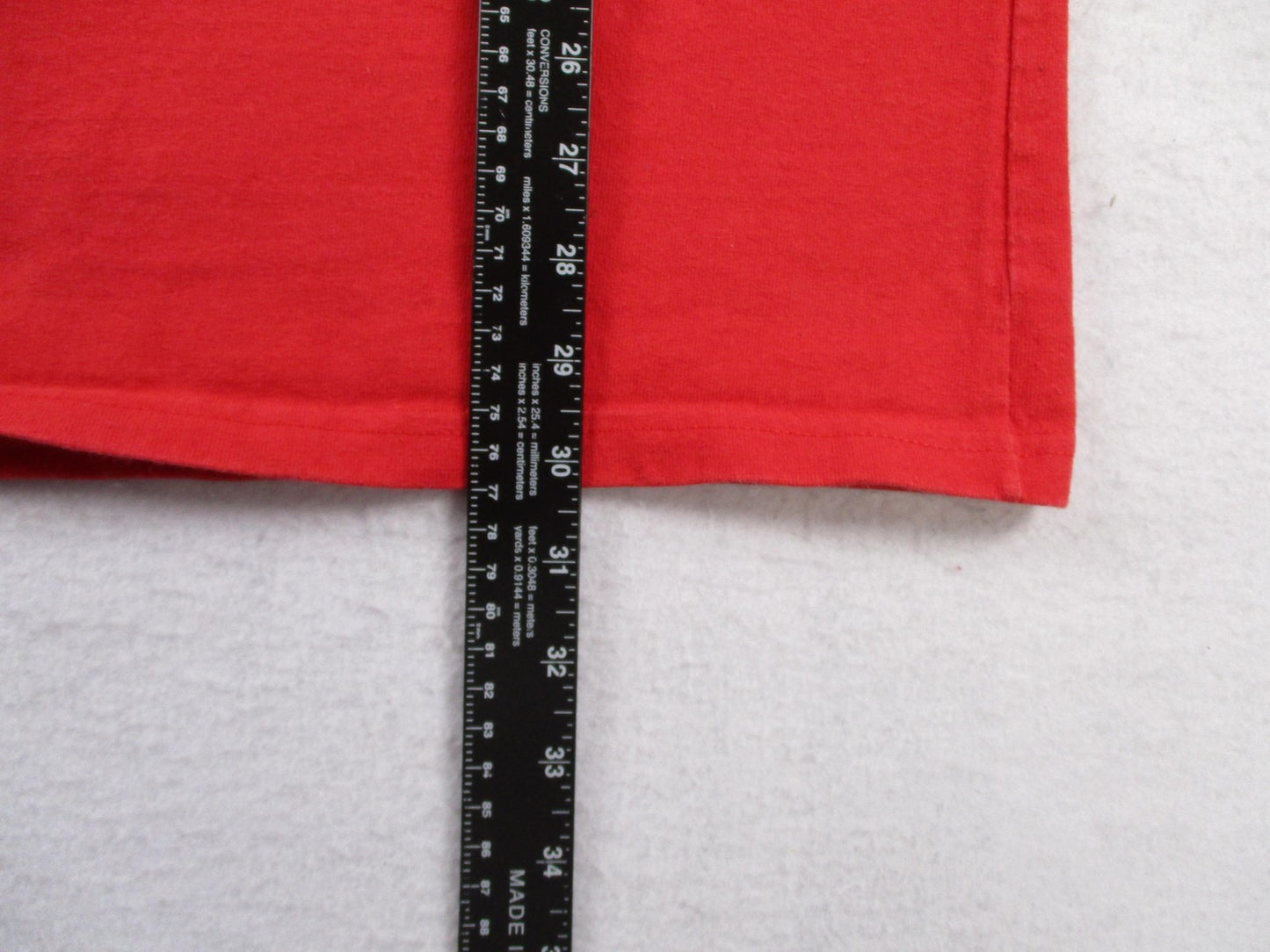 Champion Shirt Mens XL Red Script Logo Graphic Tee Short Sleeve Cotton Top5