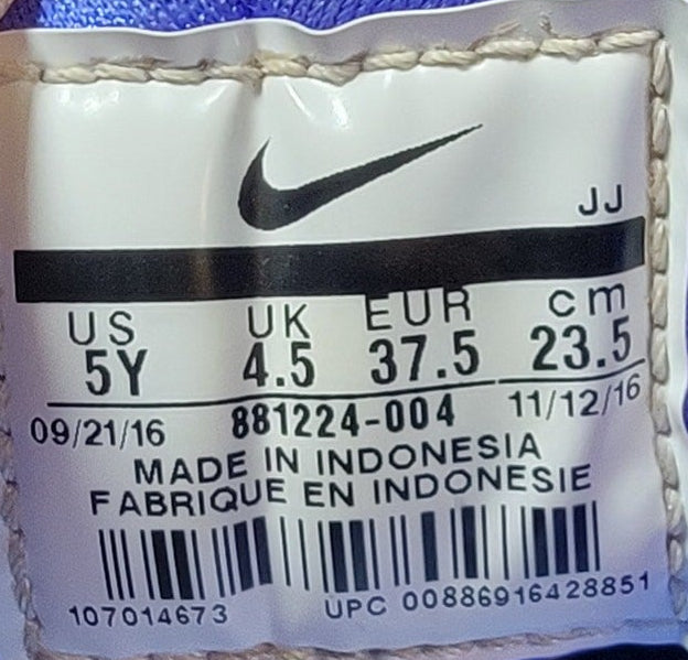 Nike Air Max Zero Essential GS 'Paramount Blue' Sz 5Y 8812240047