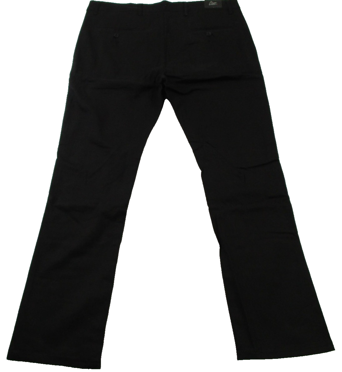 Clsc Pants Mens 38x32 Black Chino Stretch Straight Leg Twill Casual 14541