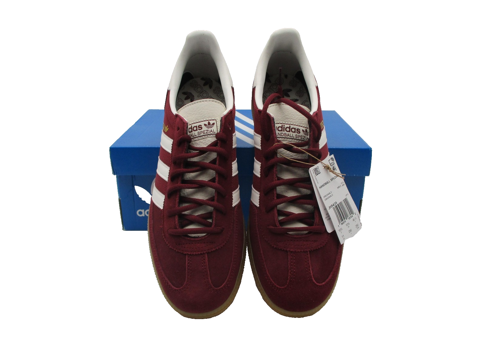 Adidas Handball Spezial Shoes Mens Size 11 Shadow Red Cloud White Gum JH54393