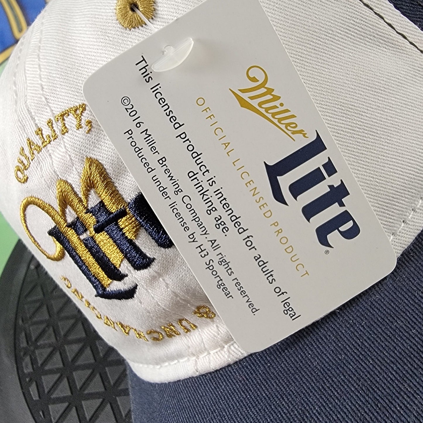 Miller Lite Authentic Snapback Hat 1