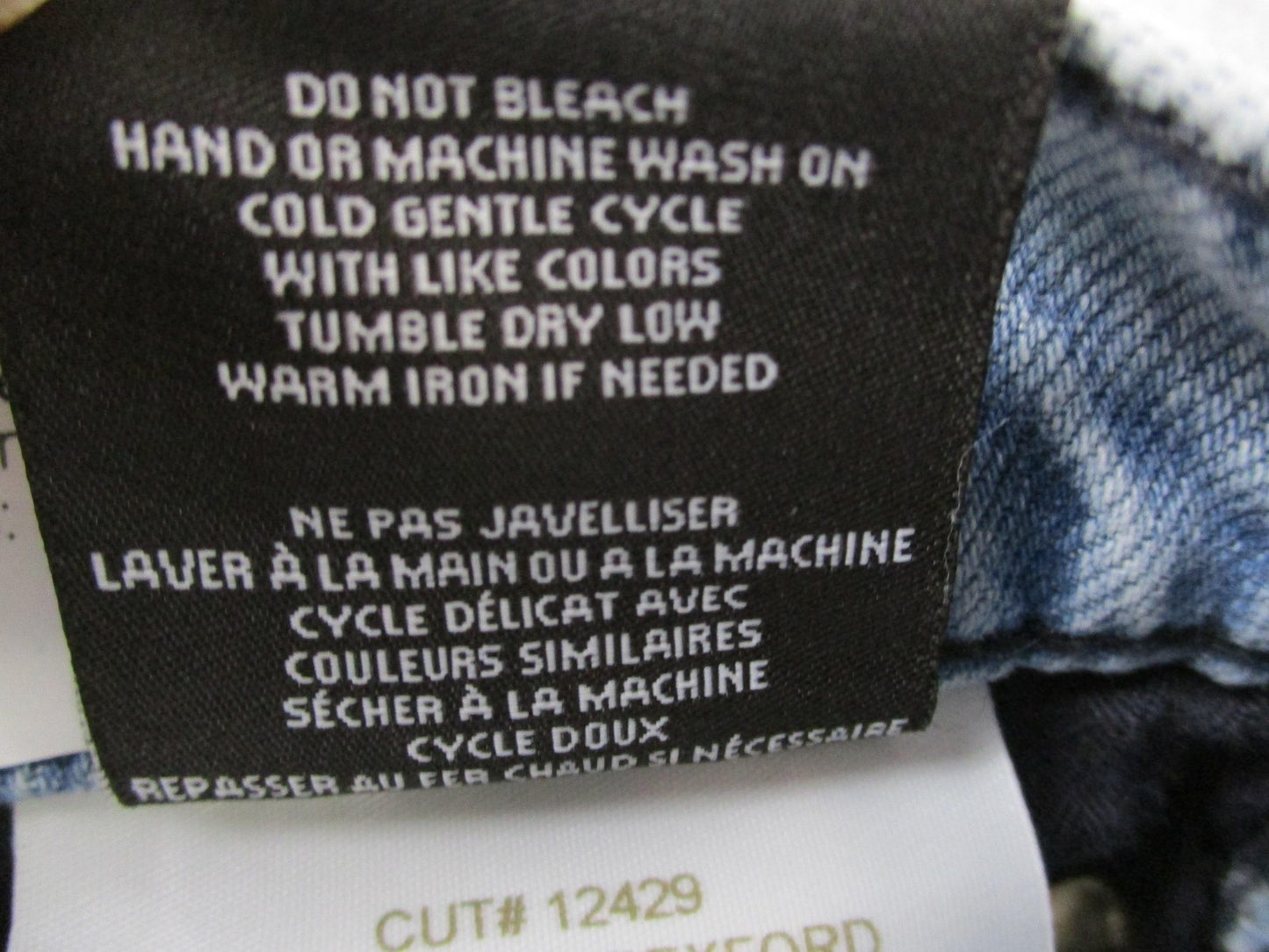 Modern American Rexford Jeans Womens 26 Alaska Blue High Rise Straight USA 14689