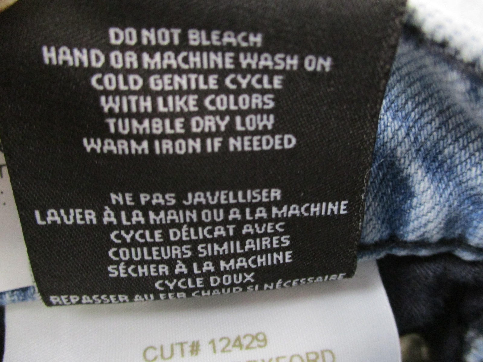 Modern American Rexford Jeans Womens 26 Alaska Blue High Rise Straight USA 14689