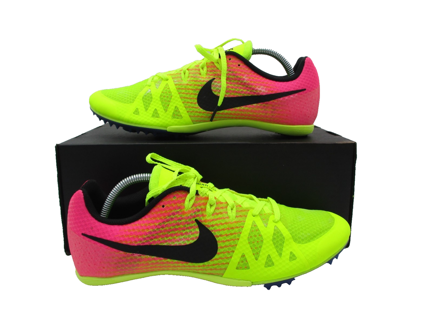 Nike Zoom Rival M 8 Track Spikes Volt Pink Black Men’s Size 11 806555999 (1L8)0