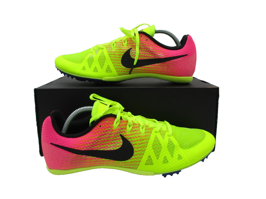 Nike Zoom Rival M 8 Track Spikes Volt Pink Black Men’s Size 11 806555999 (1L8)0