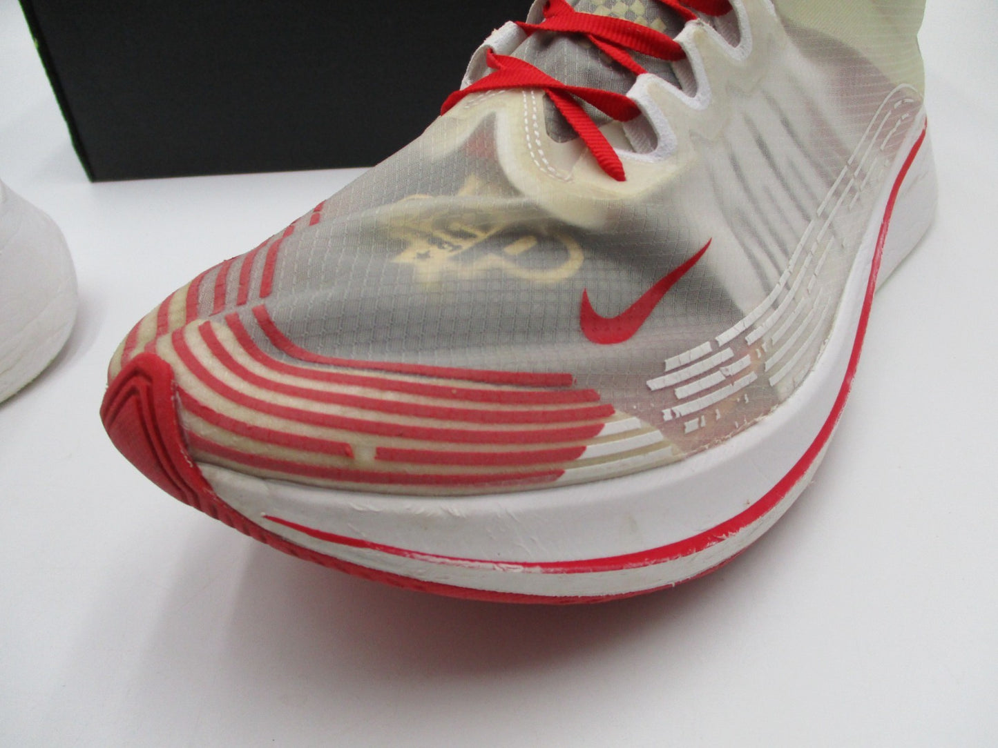 Nike NikeLab Zoom Fly SP 'Tokyo' Translucent / Red Sz 13 Men's AJ9282-100 (1B4)9