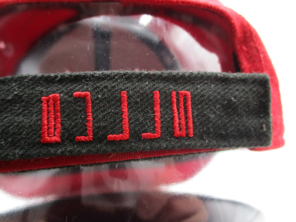 Chicago Bulls Hat Cap Strap Back One Size Red NBA Basketball Mens New Era8