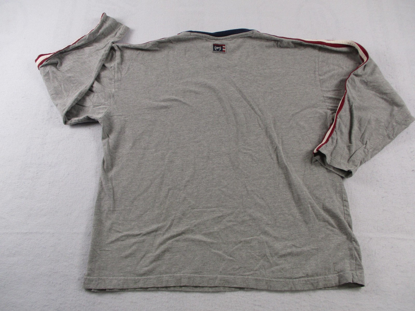 Phat Farm Pajama Top Mens XL Gray Lounge Sleepwear Long Sleeve Logo Shirt1