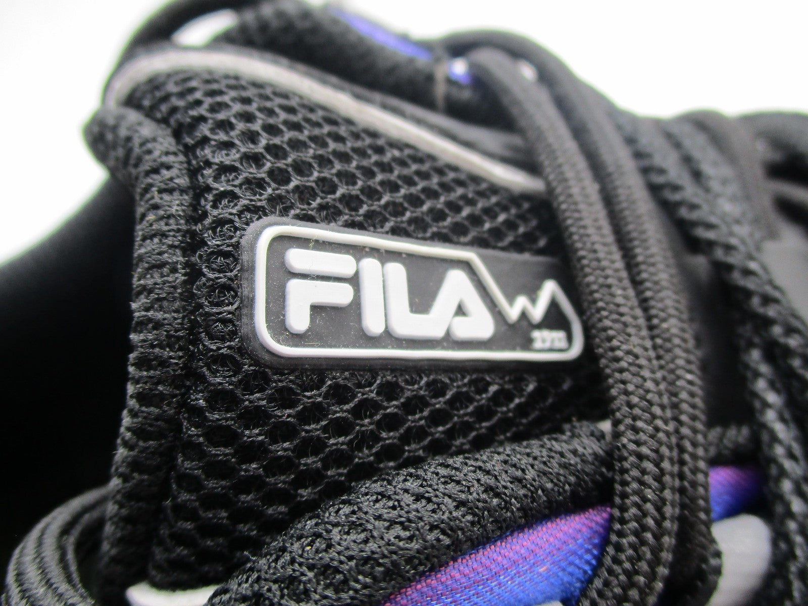 Fila Explore Energized Shoes Mens Size 8.5 Black Purple Trail Sneakers (1B8)7