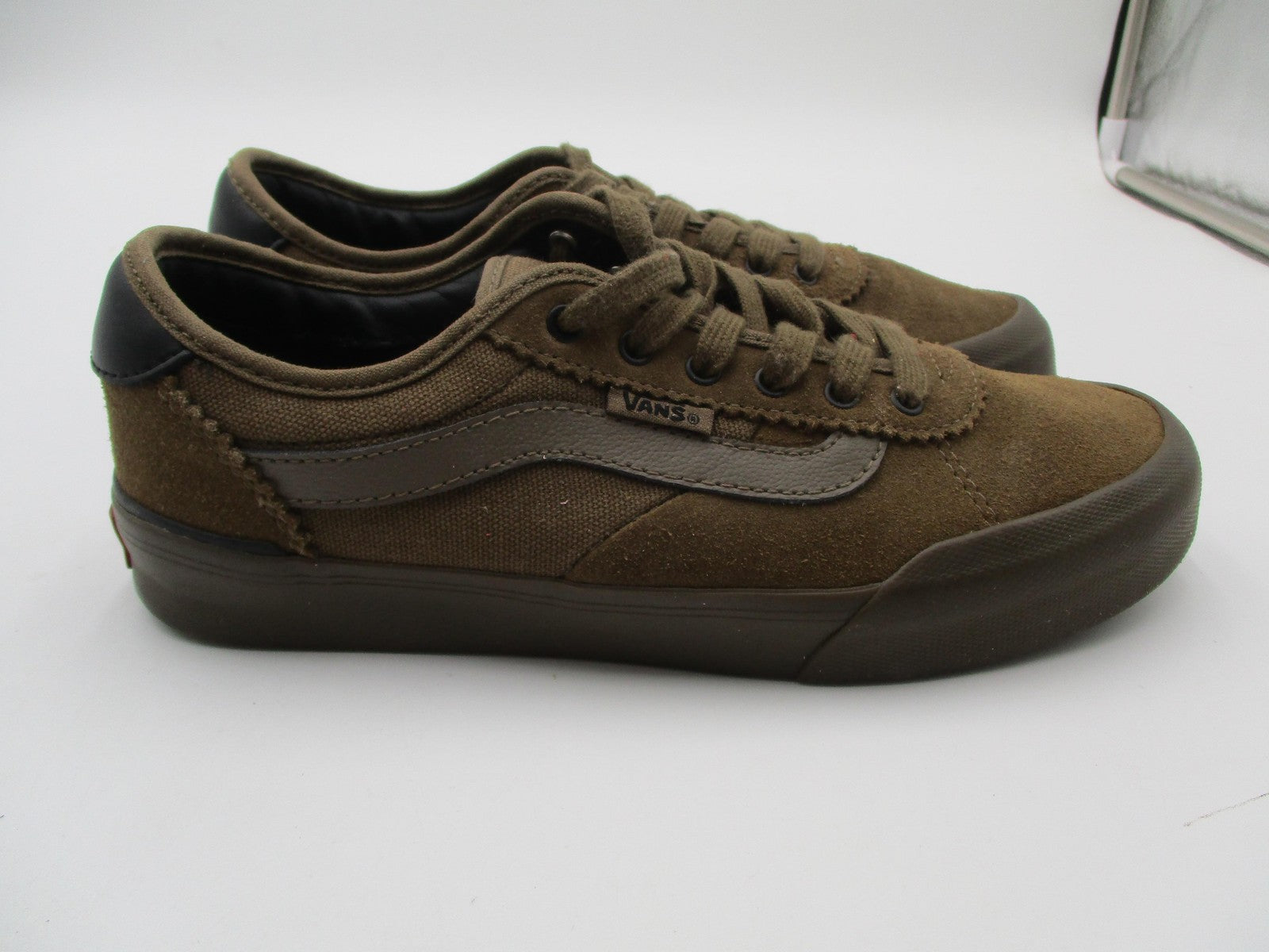 Vans Chima Ferguson Pro Shoes Youth Size 6 Brown Suede Low Top Skate Sneakers5