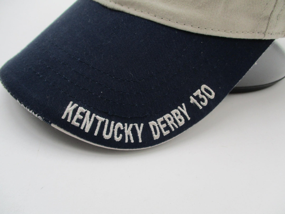 Vintage Kentucky Derby 130 Hat Cap Strap Back One Size Churchill Downs 2004 Mens2