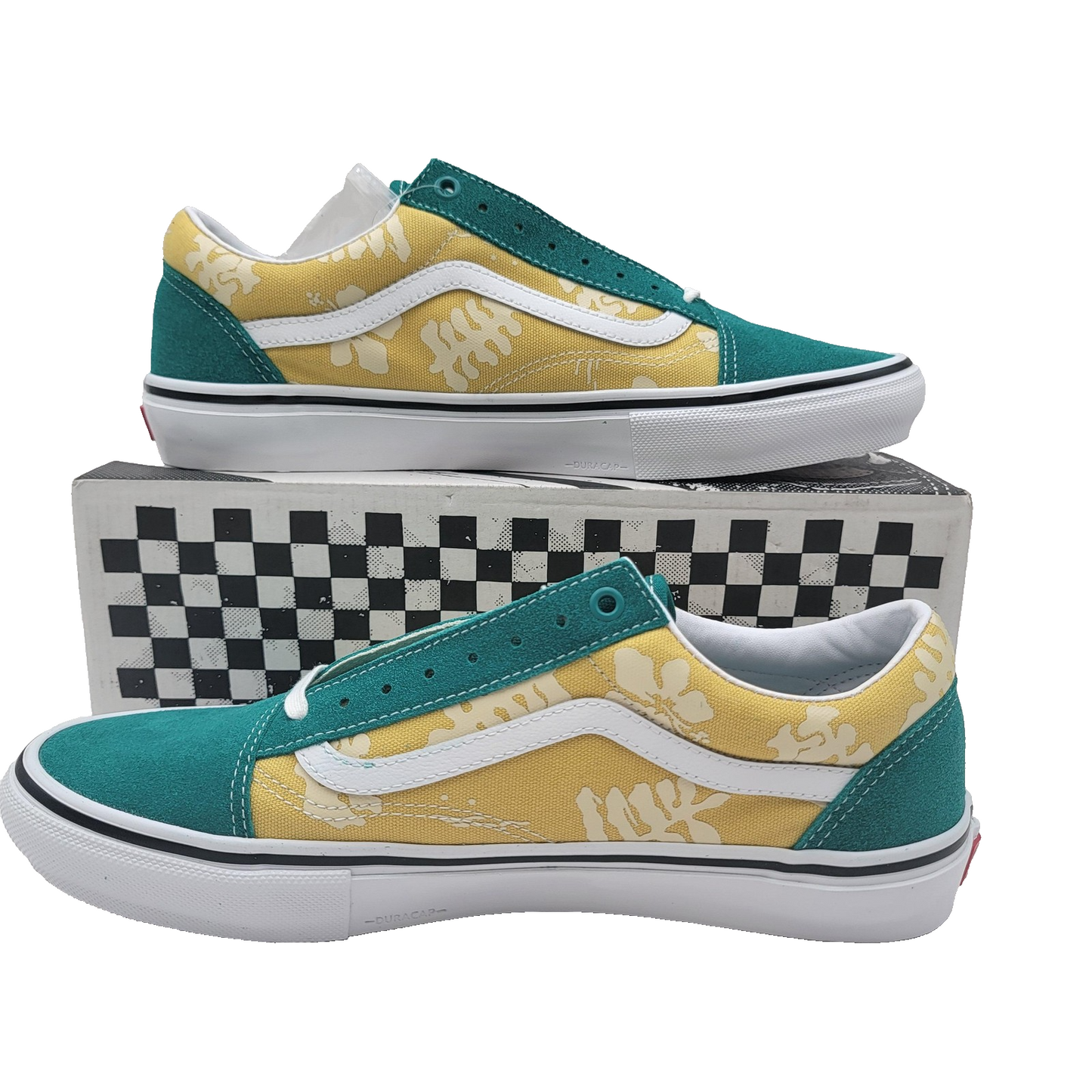 Vans Skate Old Skool Shoes Mens Size 11.5 PopCush Aloha Floral VN0A5FCB3LA1