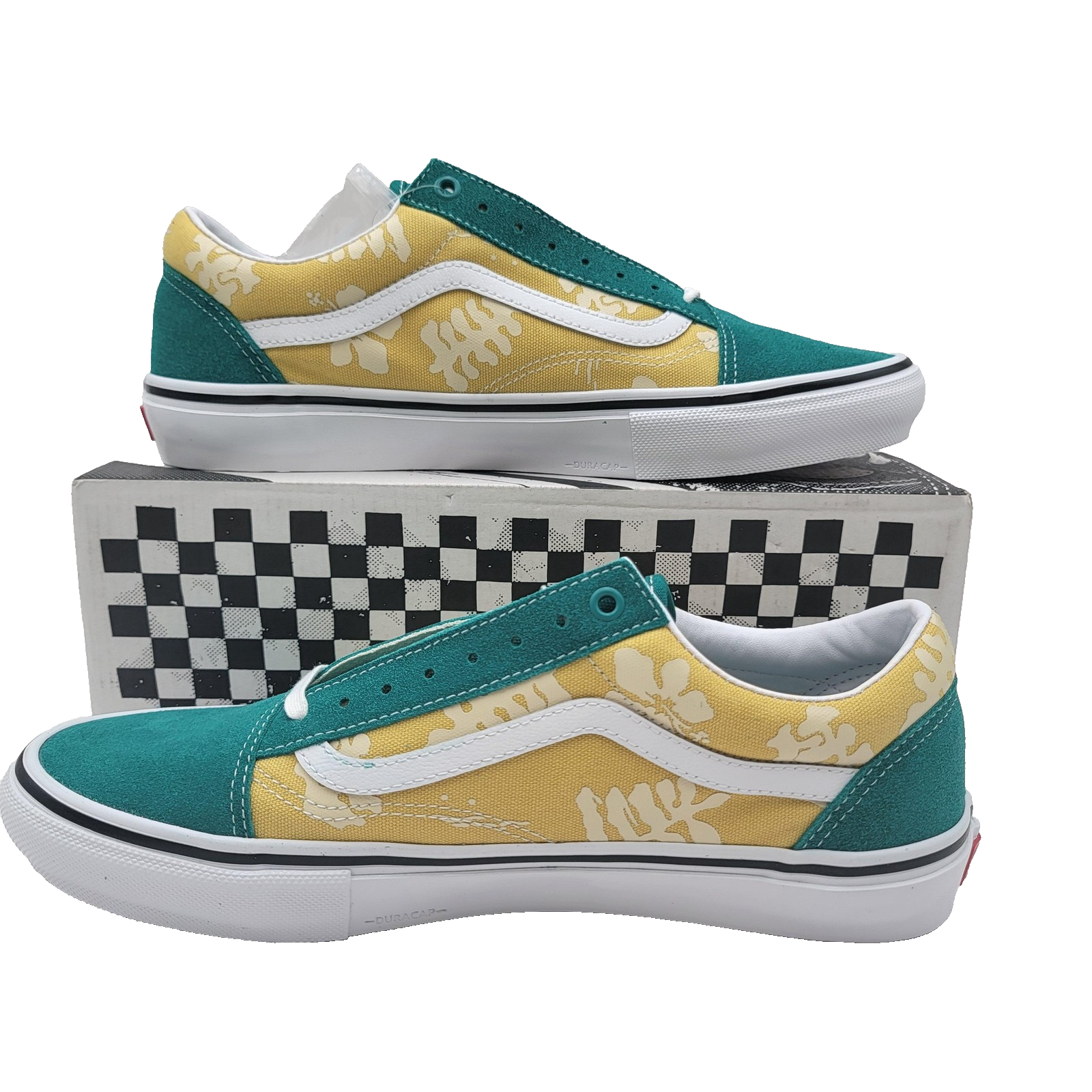 Vans Skate Old Skool Shoes Mens Size 11.5 PopCush Aloha Floral VN0A5FCB3LA1