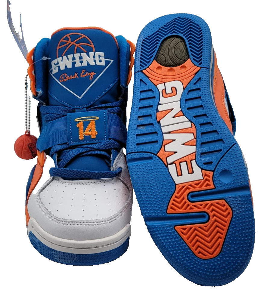 Ewing Concept x Anthony Mason Tribute Blue Orange Men Size 8.5 New 1EW902371325
