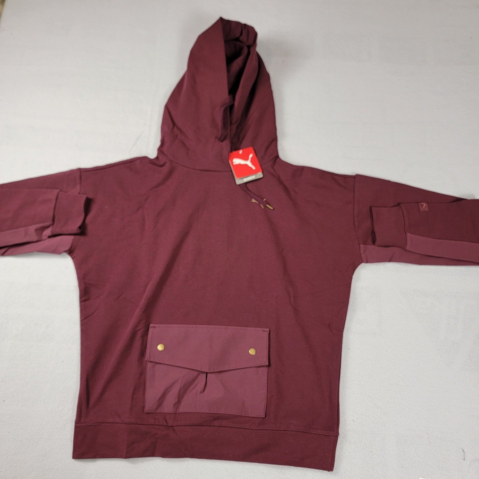 Puma Fusion Pullover Hoodie  Fig  Women's XS  NWT