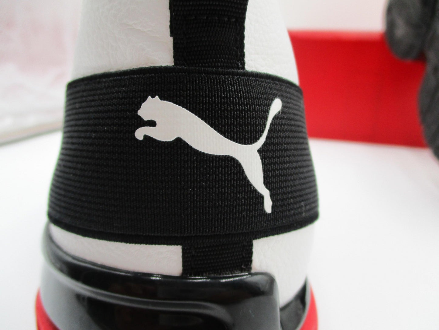 Puma Shoes Mens Sz 10.5 White Black Red SoftFoam+ ArchTec Sneakers 37867104 1D412