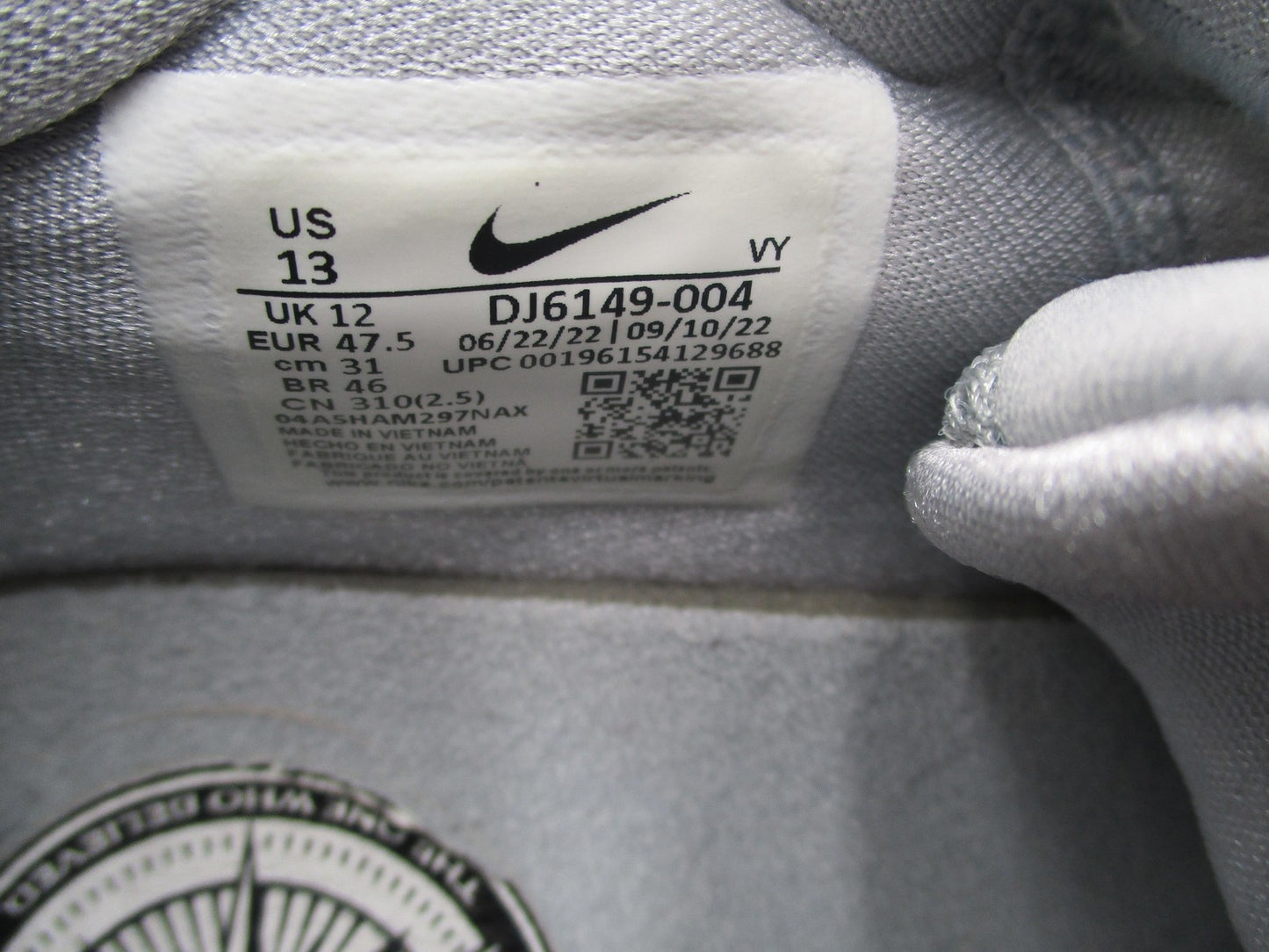 Nike Zoom Freak 4 Shoes Mens Size 13 Gray Low Top Basketball Sneakers DJ6149-00418