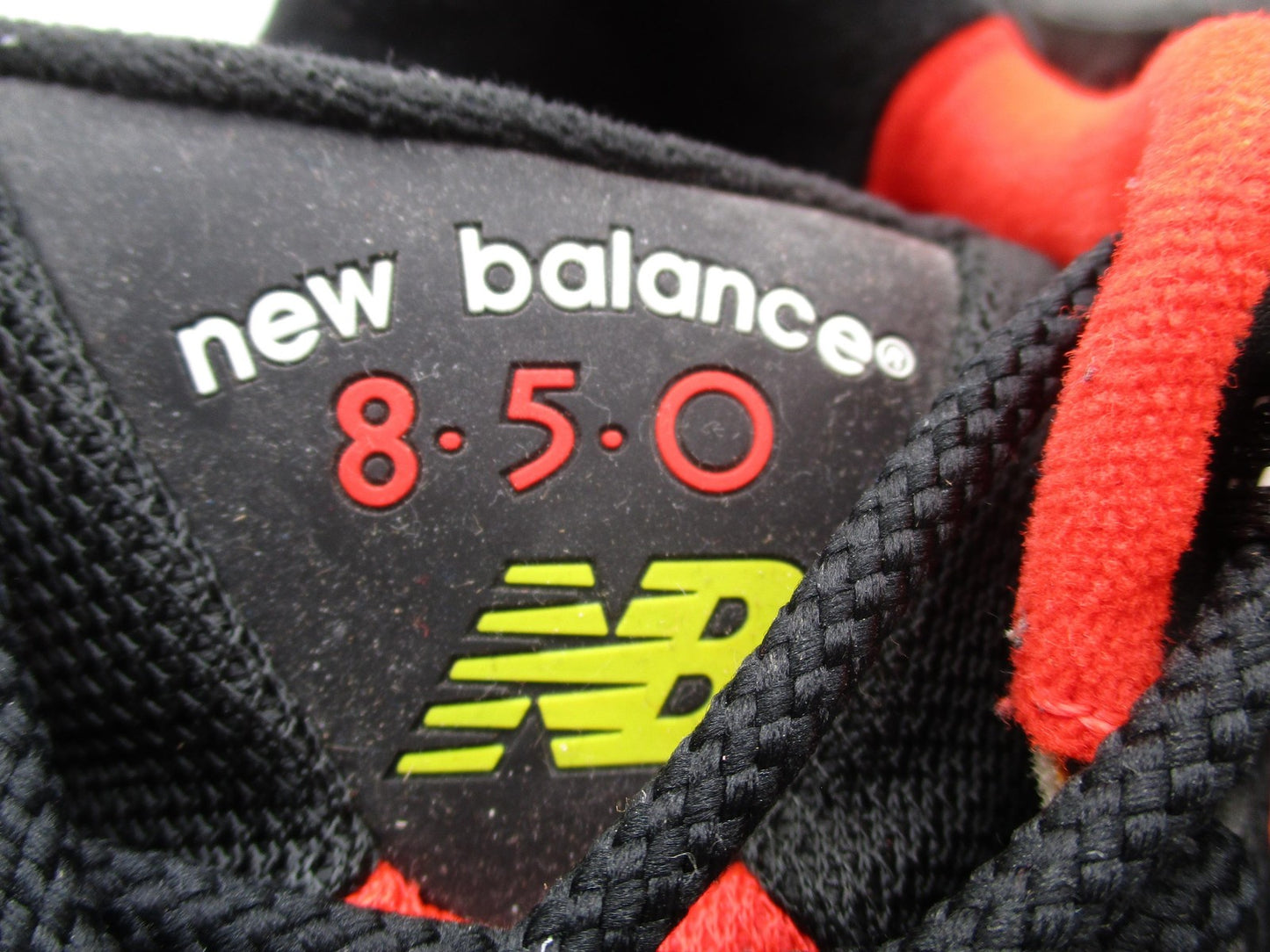 New Balance 850 Shoes Mens Size 10.5 Black Yellow Orange Running Suede ML850KL210