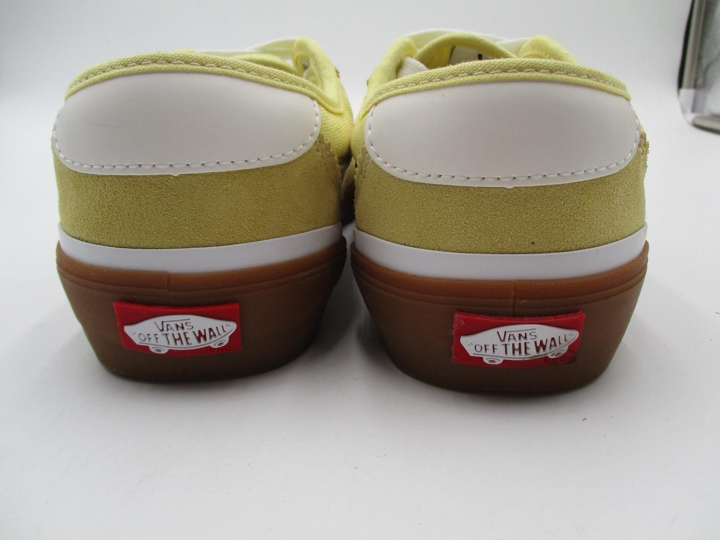 Vans Chima Ferguson Pro Shoes Mens Size 6.5 Yellow Canvas Gum Skate Sneakers10