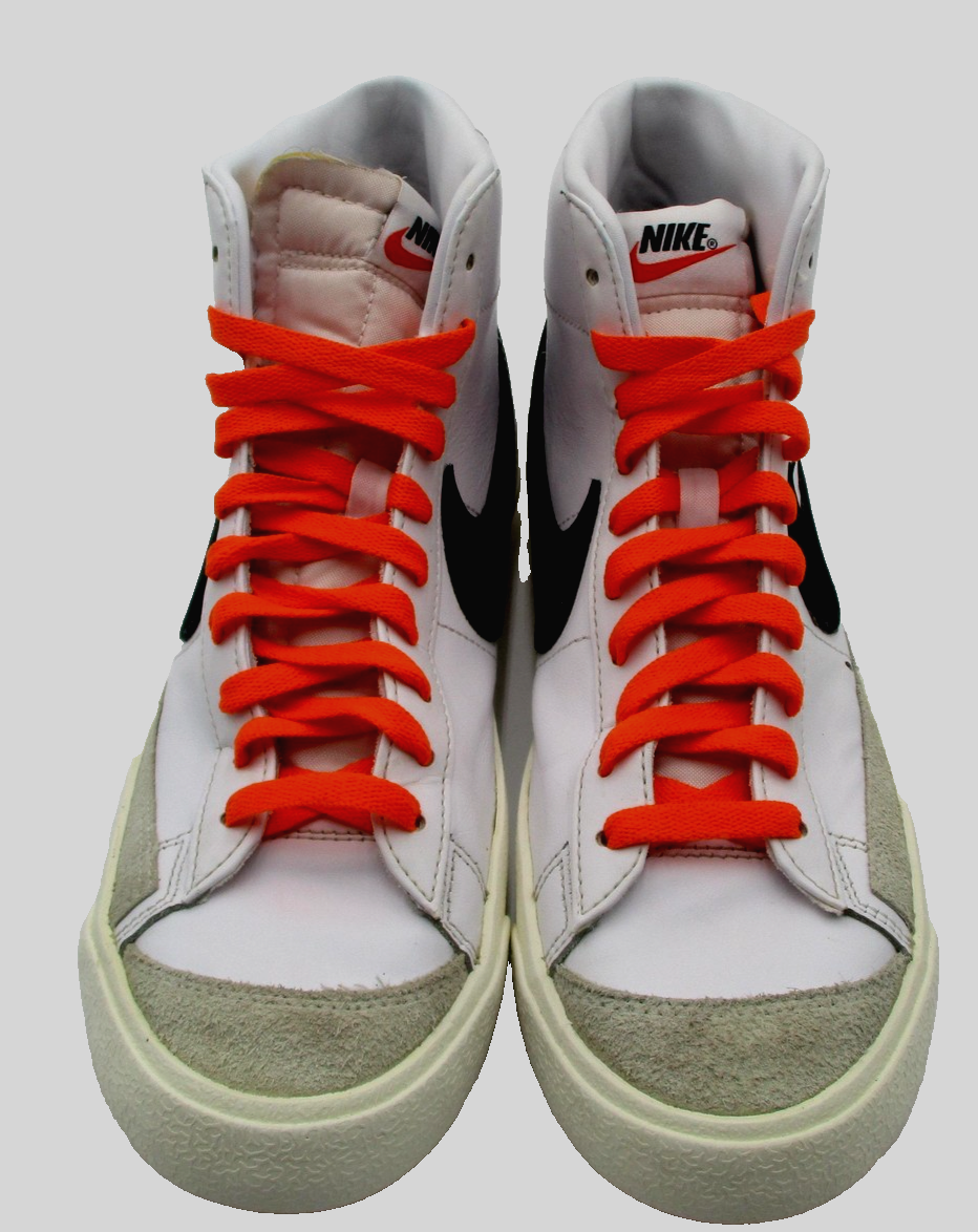 Nike Blazer Mid '77 VNTG Shoes Mens Size 9 White Black Leather BQ6806-1005