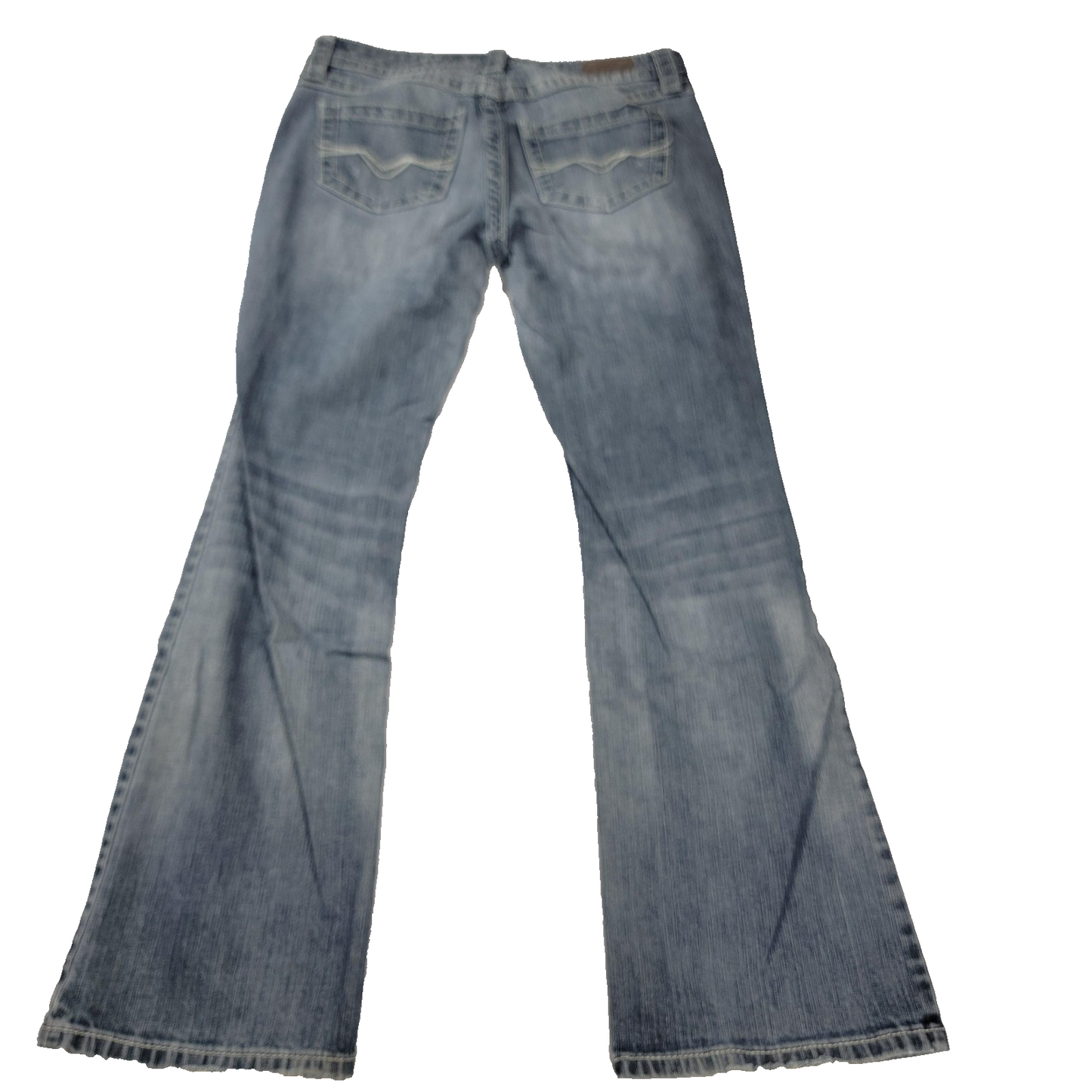 HarleyDavidson Jeans Womens 8 Blue Bootcut Distressed Denim Biker Pants