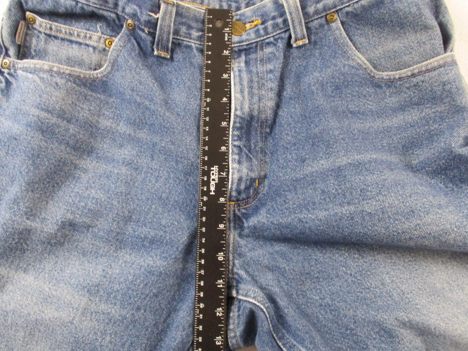 Carhartt Swisher Jeans Mens 38x30 Blue Relaxed Fit Workwear Denim 143210