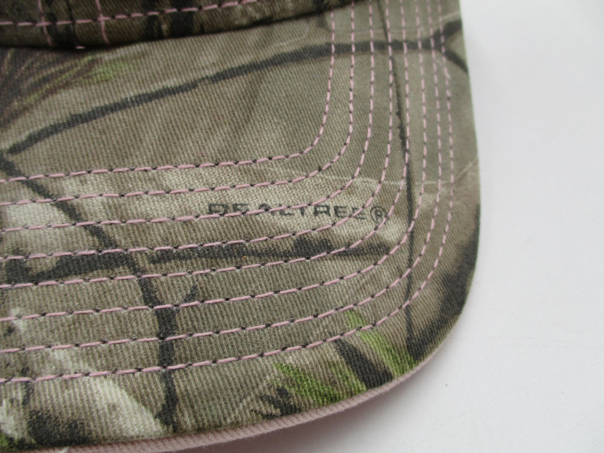 The Game Hat Cap Strap Back Womens One Size Pink Camo Duck Commander Trucker2