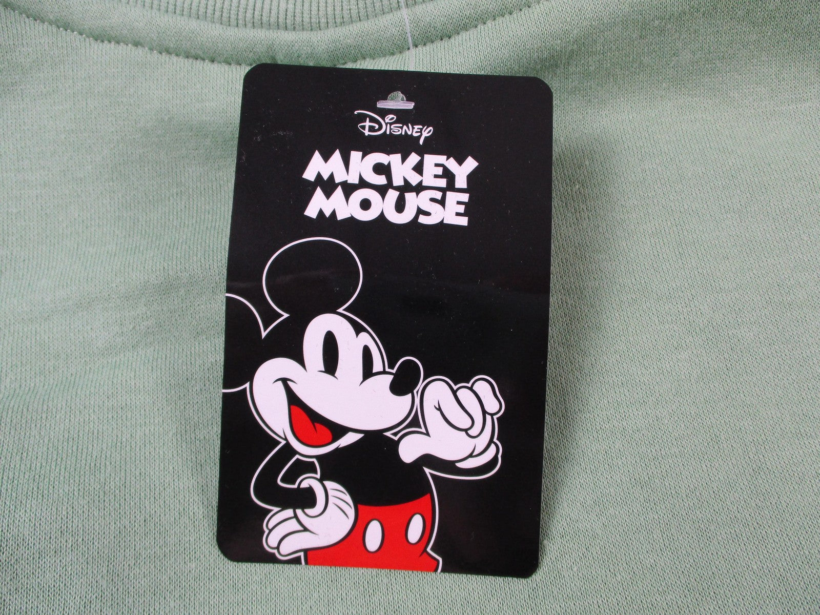 Disney Mickey Mouse Sweatshirt Mens Medium Green Tennis 1928 Crewneck 13697015