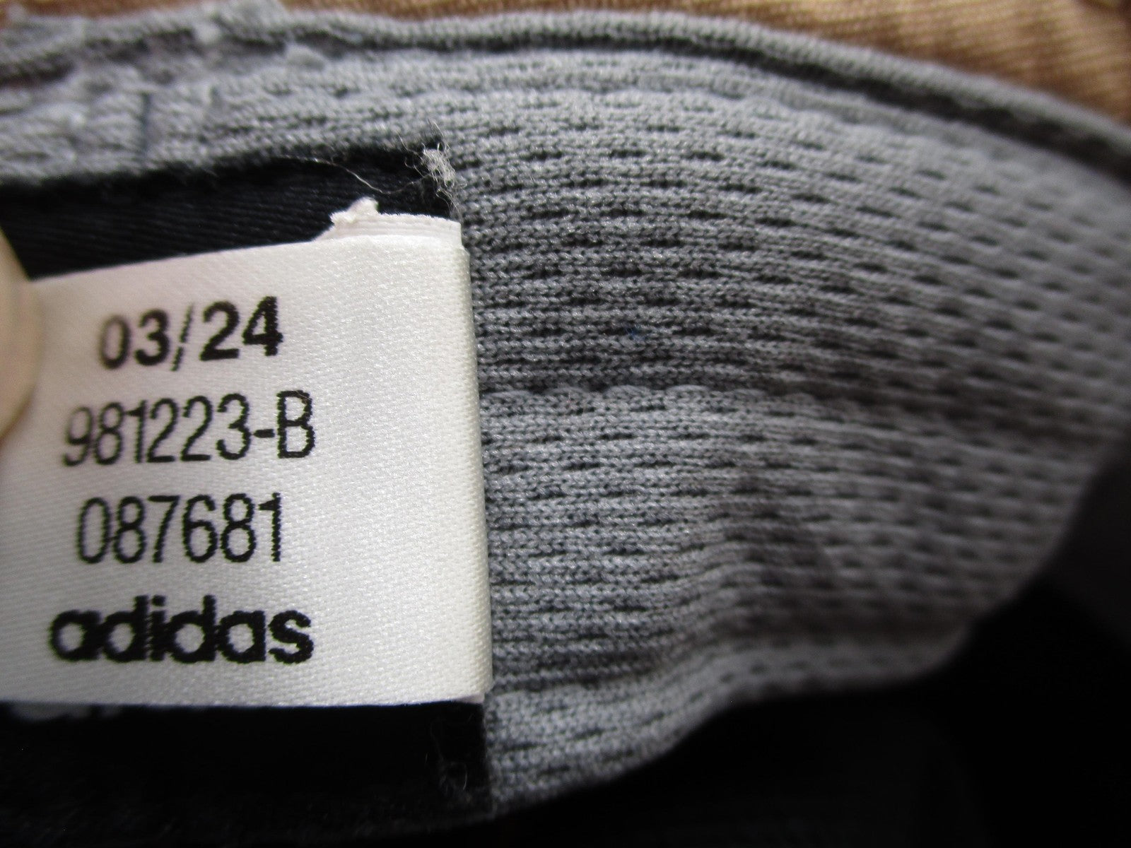 Adidas Hat Cap Bucket Mens One Size Beige Canvas Trefoil Logo Outdoor Hiking9