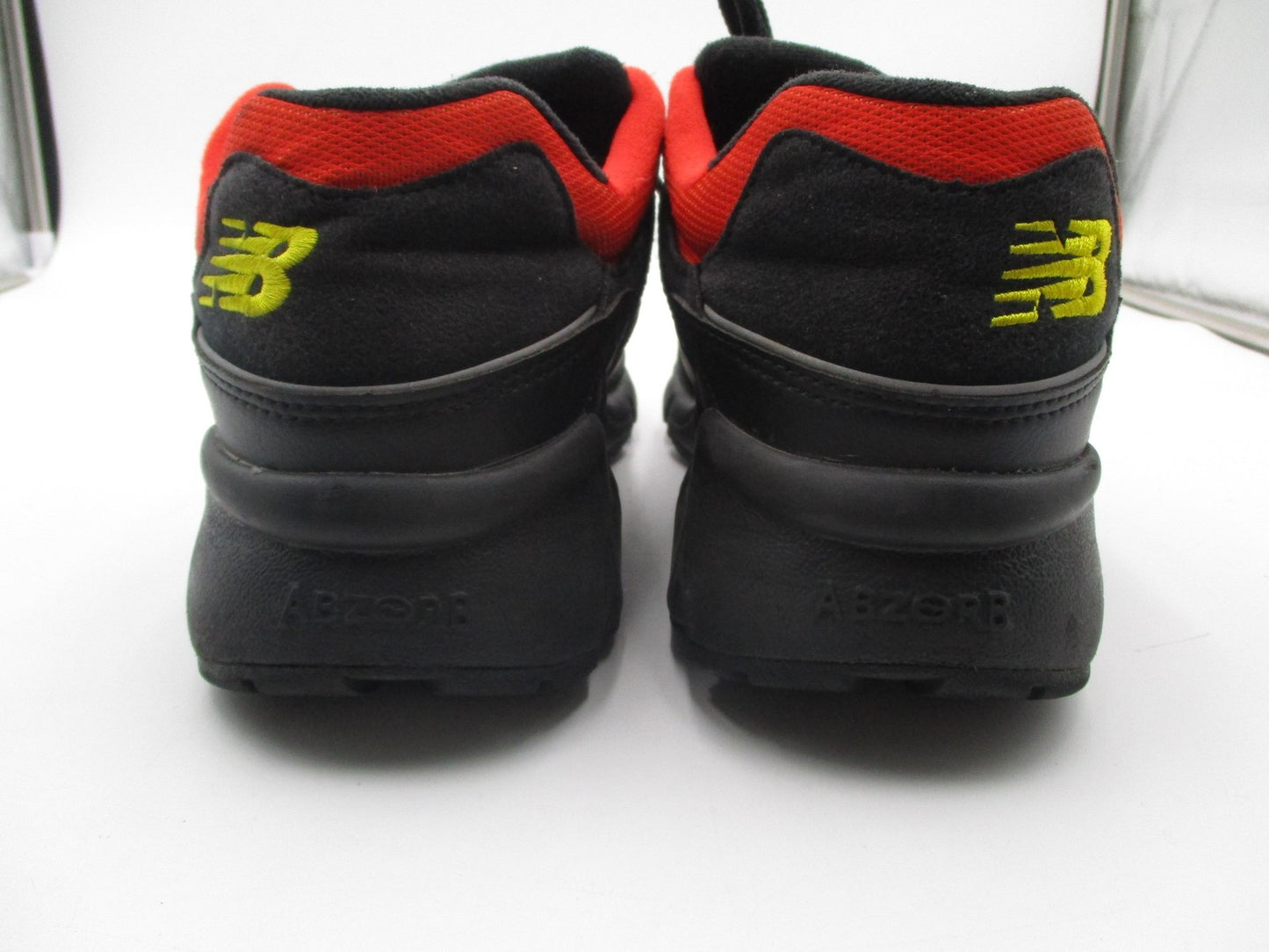 New Balance 850 Shoes Mens Size 10.5 Black Yellow Orange Running Suede ML850KL23
