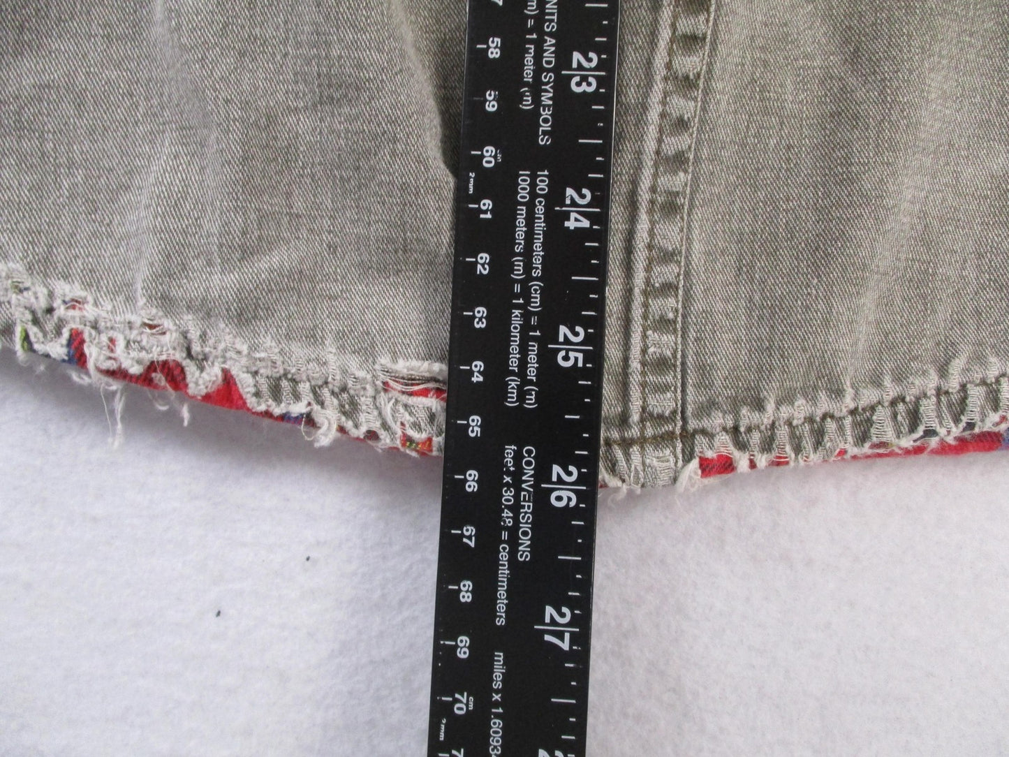 Vintage 90s Cabela's Flannel Lined Stonewash Shirt Mens M Distressed Used 16109