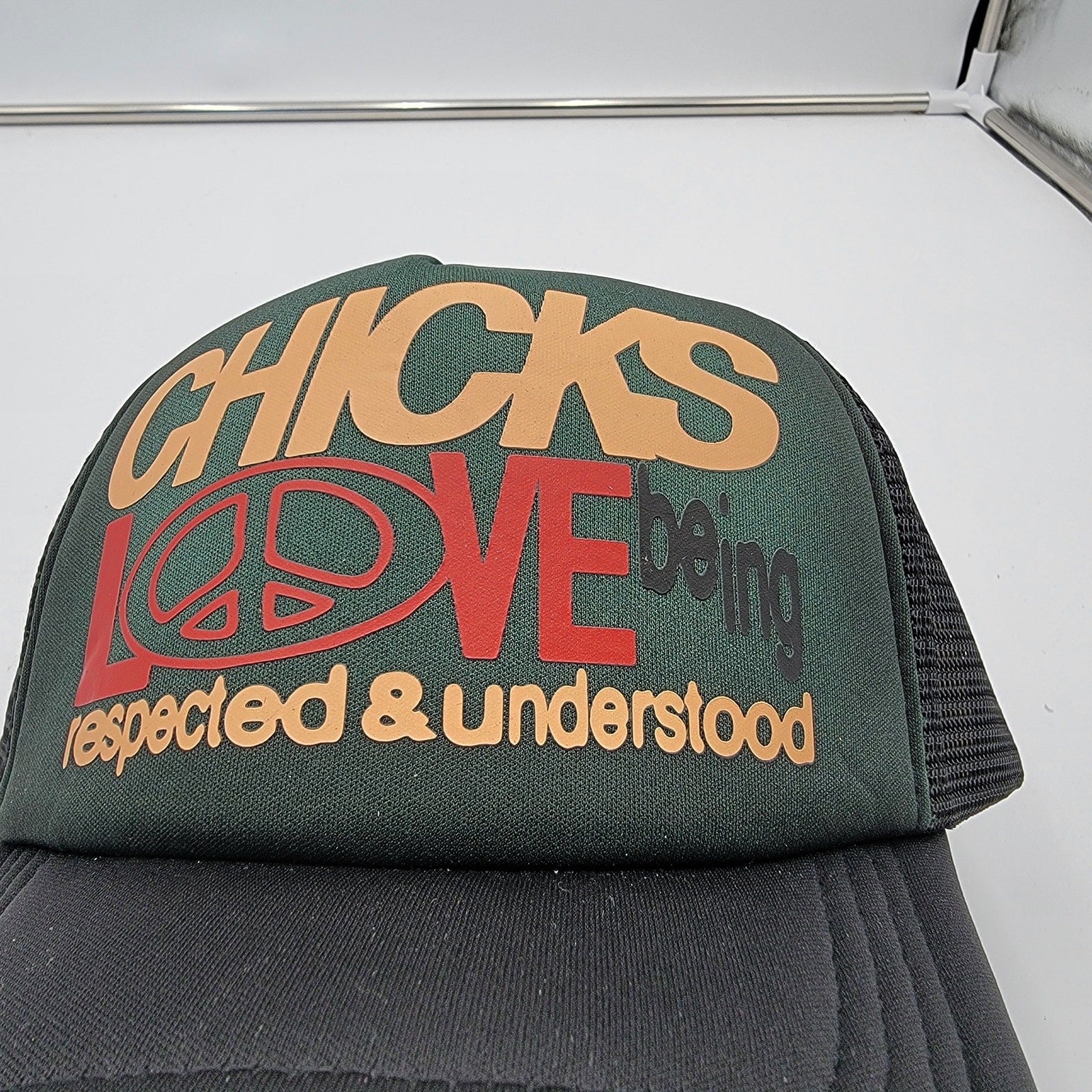 Market Margins Trucker Hat  Chicks Love Being Expected1