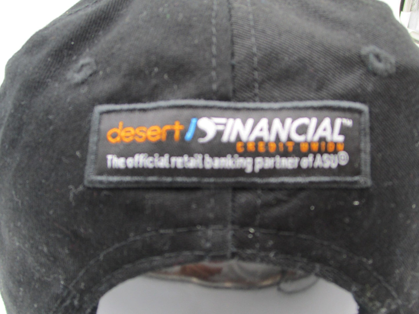Arizona State Sun Devils Fear The Fork Hat Cap Strap Back One Size Black NCAA5