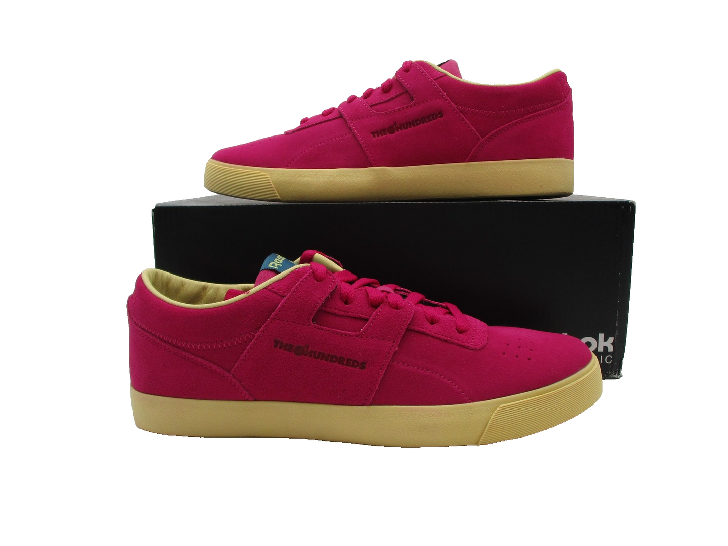 Reebok The Hundreds Shoes Mens Size 9 Purple Chalk Workout Clean FVS TH Classic0