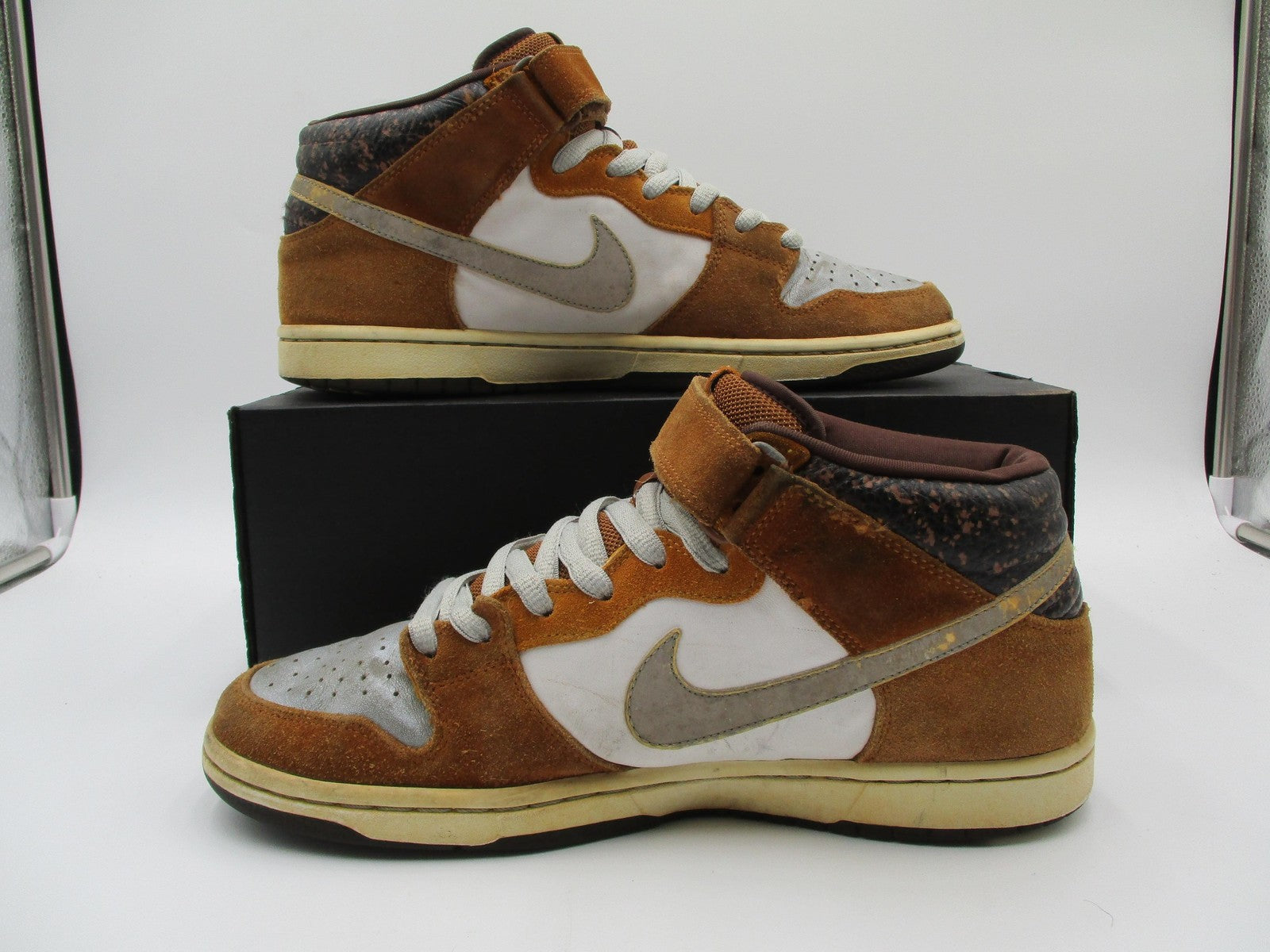 Vintage Nike Dunk Mid Pro SB 'Fender Bass' Sz 10 314383 102 Skate 2000s 1G22