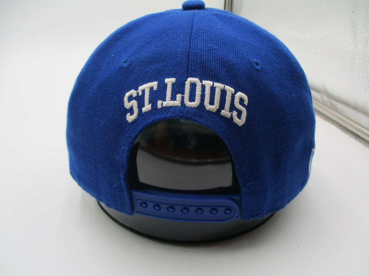 St. Louis Cardinals Hat Cap Snap Back One Size Blue MLB Baseball Mens Leader4