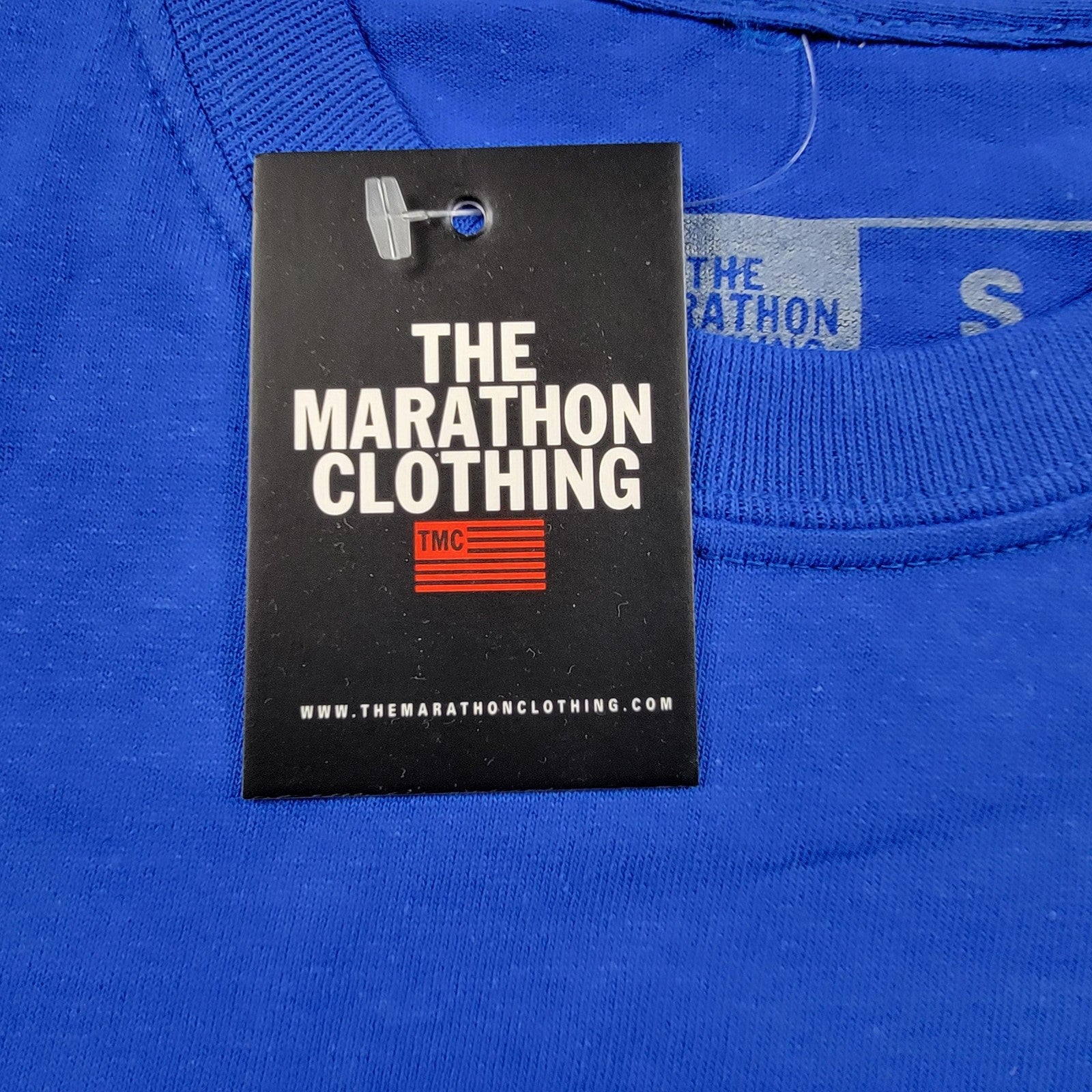 The Marathon Clothing Shirt Mens Small Blue Crenshaw Graphic Tee TMC TShirt7