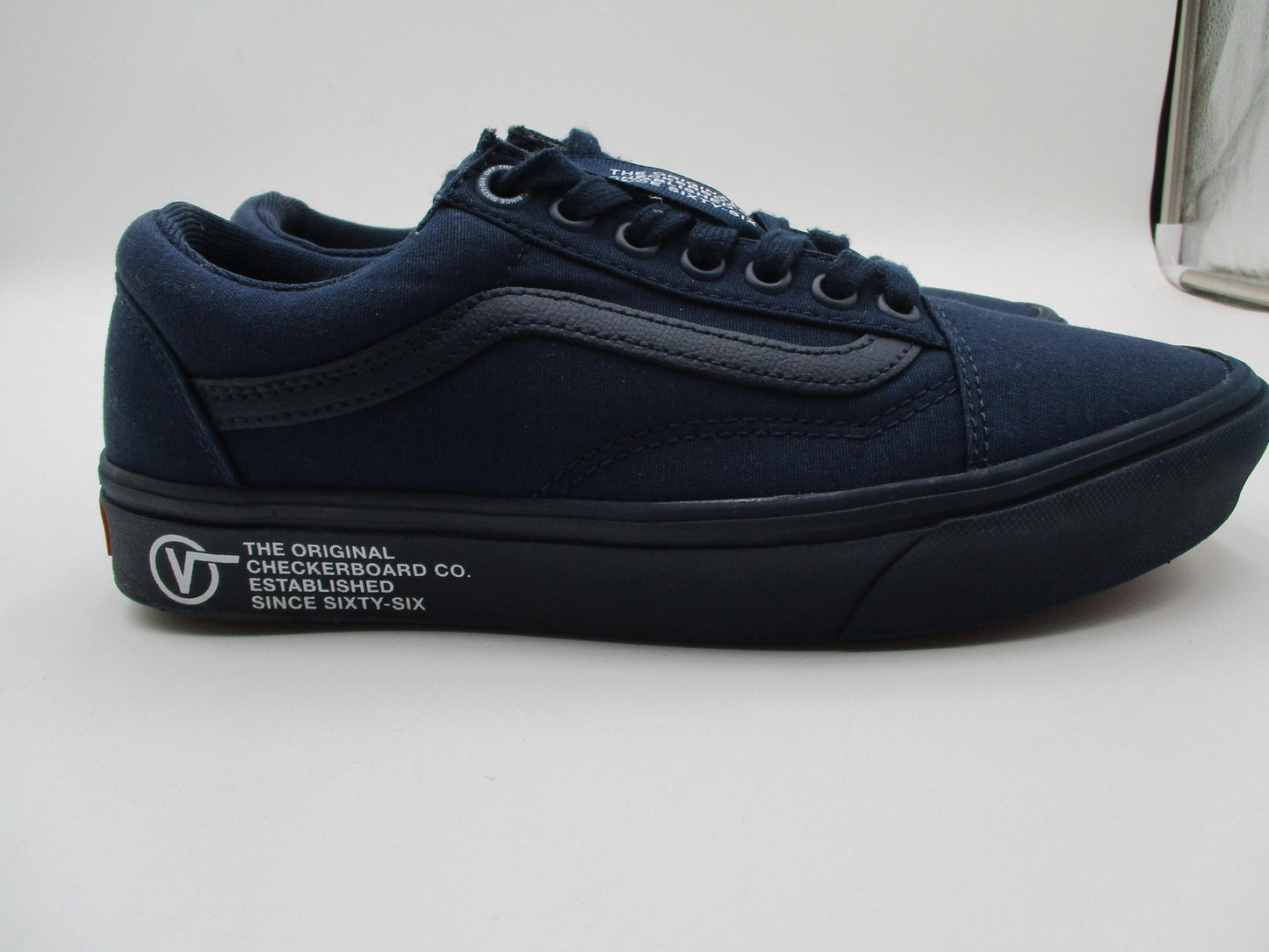 Vans Old Skool ComfyCush Shoes Mens Size 7 Navy Blue Canvas Skate Sneakers4