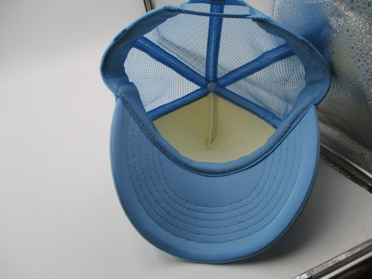 Roxy Hat Cap Snap Back Womens Adjustable Blue Pineapple Logo Trucker Surf Mesh8