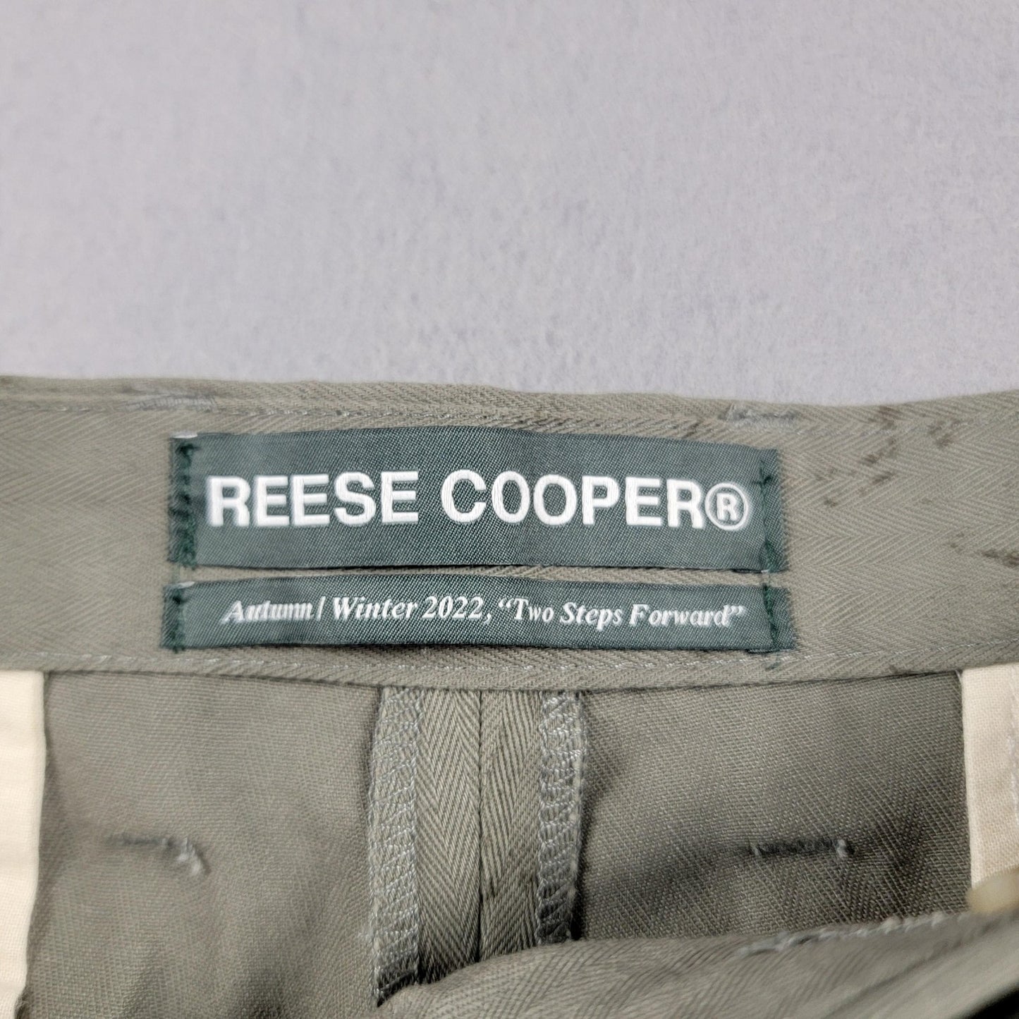 Reese Cooper Pants Mens 36 Etching Autumn Winter 2022 Two Steps Forward