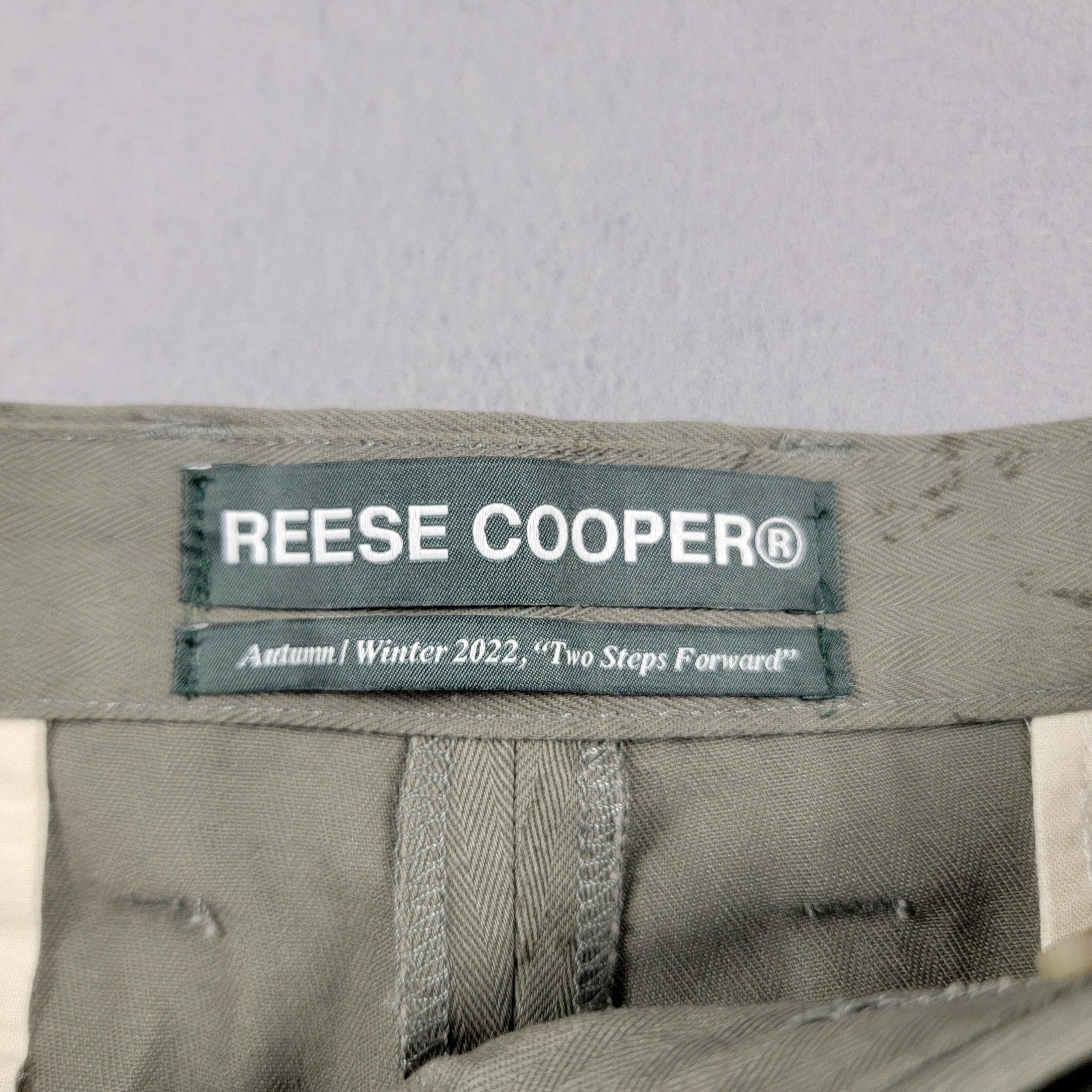 Reese Cooper Pants Mens 36 Etching Autumn Winter 2022 Two Steps Forward